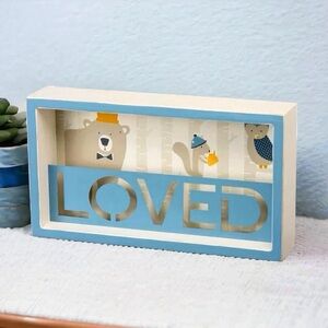 Woodlands Nursery Kids Room Decor Primitives By Kathy Wooden Box Sign